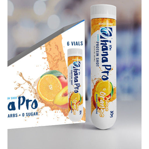 Ohana Pro Liquid Protein Shot (1 Shot) ohana-pro-liquid-protein-shot-1-shot Mango Orange Ohana Liquids