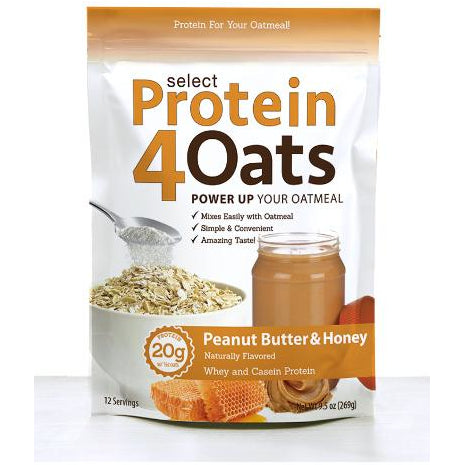 PEScience Select Protein4Oats Protein Snacks Peanut butter Honey PEScience