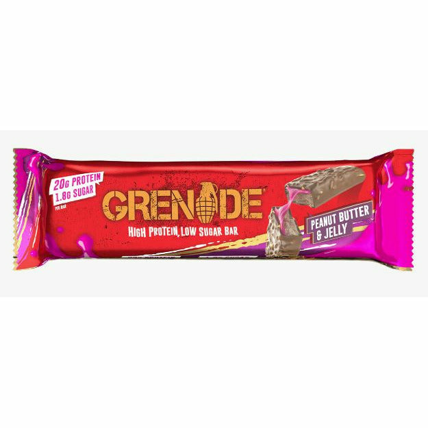 Grenade Carb Killa Keto Protein Bars (1 bar) Protein Snacks Peanut Butter & Jelly Grenade