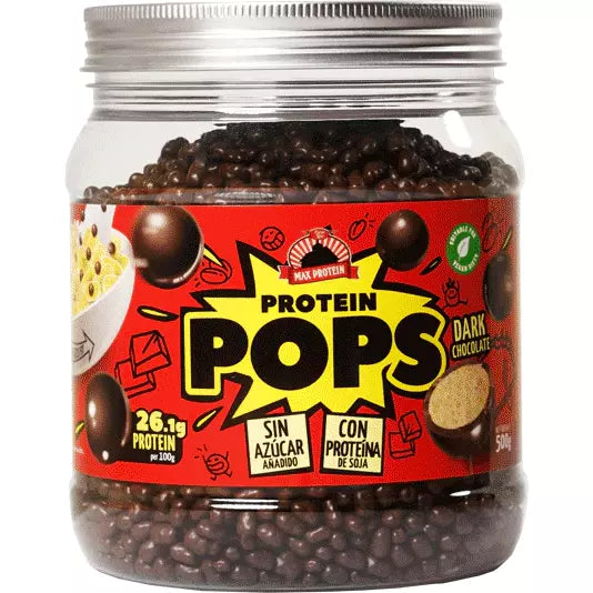 Max Protein Protein Pops (500g) Protein Snacks Dark Chocolate  BEST BY 04/2023 Max Protein max-protein-protein-pops-500g