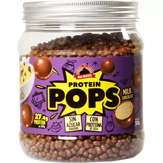 Max Protein Protein Pops (500g) Protein Snacks Milk Chocolate  BEST BY 04/2023 Max Protein