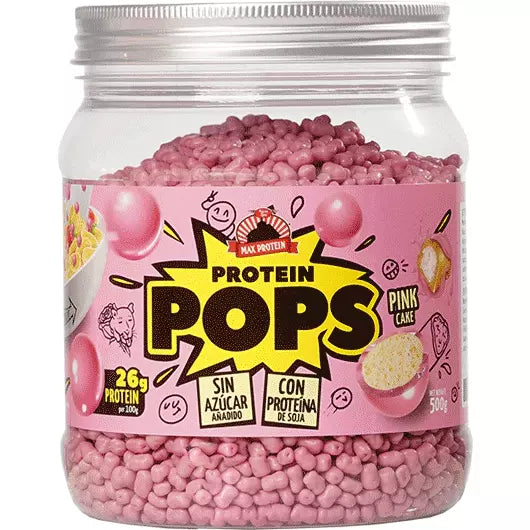 Max Protein Protein Pops (500g) Protein Snacks Pink Cake  BEST BY 02/2023 Max Protein
