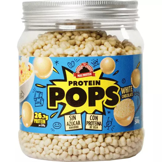 Max Protein Protein Pops (500g) Protein Snacks White Chocolate  BEST BY 04/2023 Max Protein max-protein-protein-pops-500g