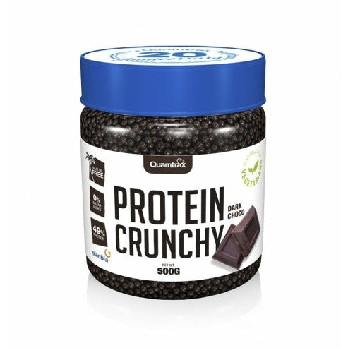 Quamtrax Nutrition Protein Crunchy (500g) Protein Snacks Dark Chocolate Quamtrax Nutrition
