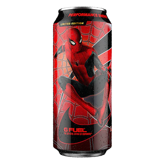 G FUEL Energy Drink (1 can) energy drink Spiderman Radioactive Lemonade (Lemon-Bubble Ice Pop) GFUEL