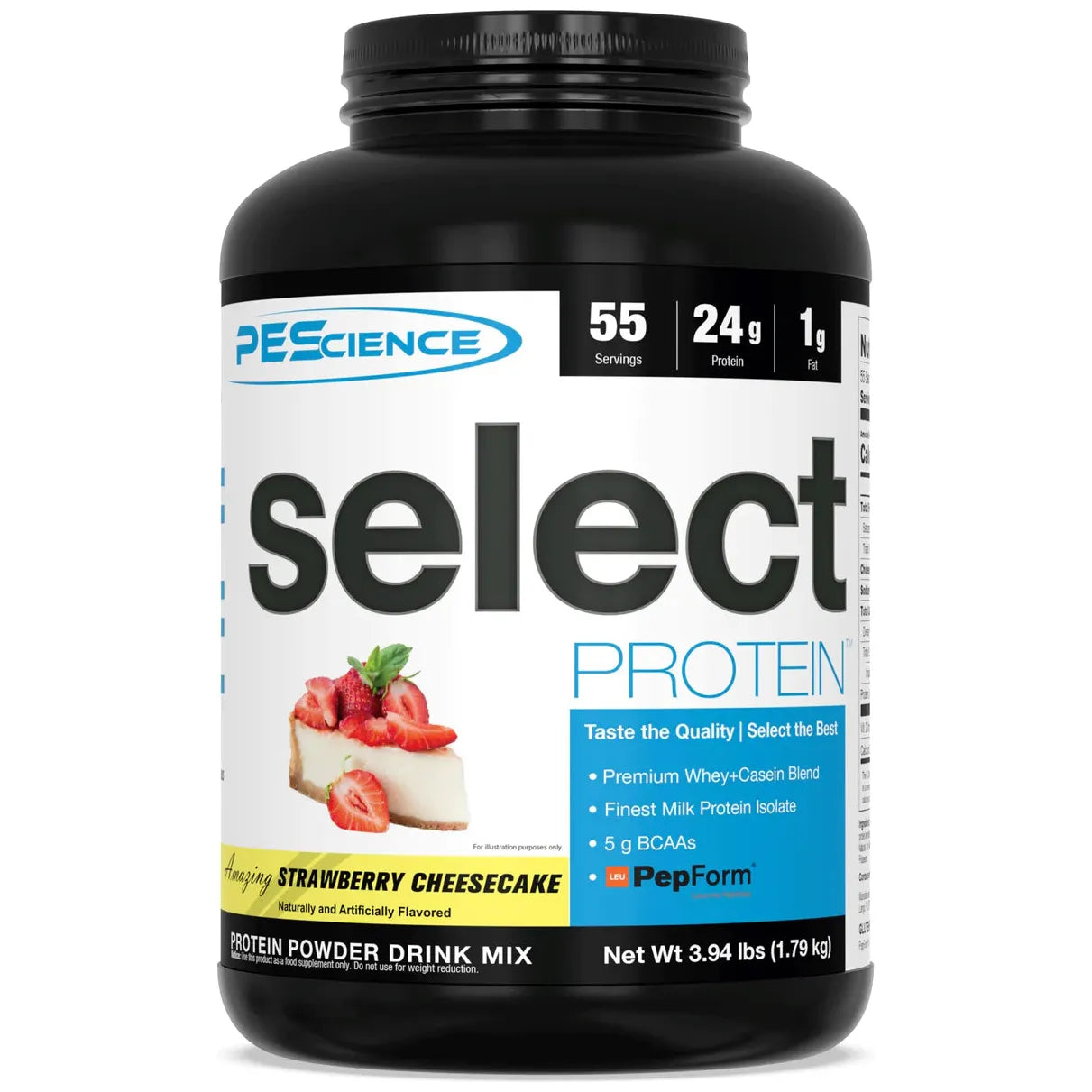 PEScience Select Protein (55 servings) pescience-select-protein-5lbs Whey Protein Blend Strawberry Cheesecake PEScience