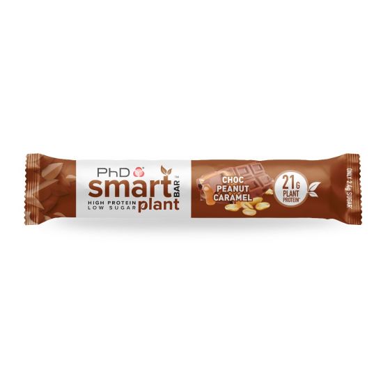 PhD Smart Bar PLANT (vegan) (1 bar) smart-phd-bar-plant-1-bar Protein Snacks Chocolate Peanut Caramel PhD