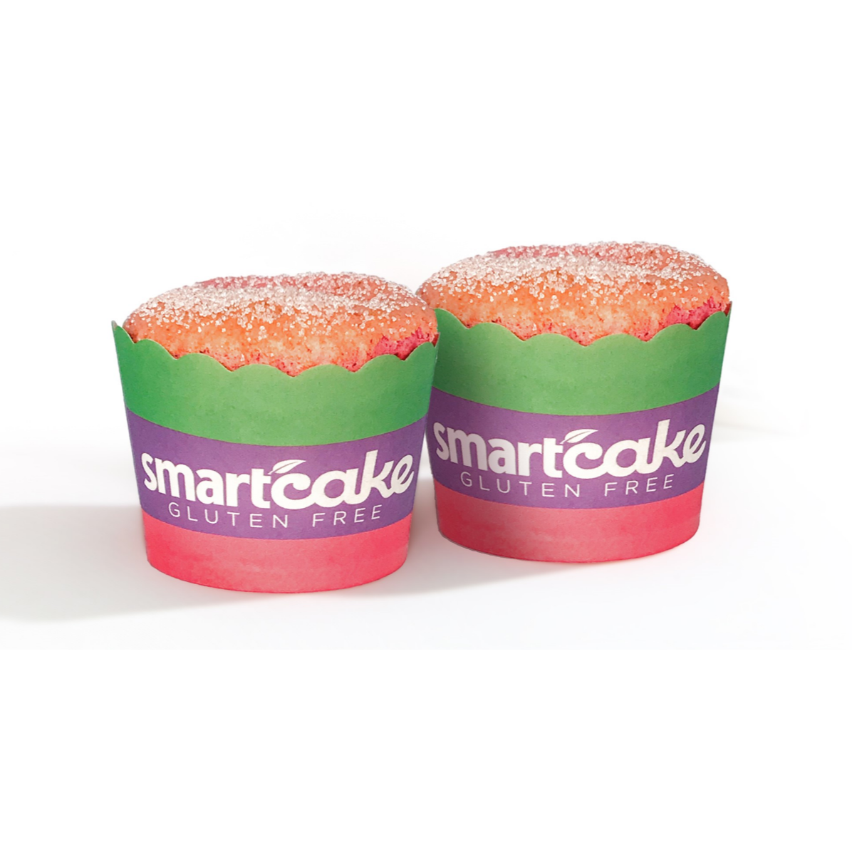 Smart Baking SmartCakes Gluten Free 0 Carb Cakes (1 pack of 2 cakes) * KEEP FROZEN* Protein Snacks Raspberry Cream SmartBaking