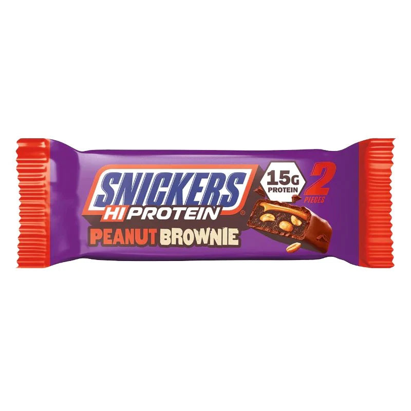 Mars Brand Hi-Protein Bar (1 bar) Protein Snacks Snickers Peanut Protein Brownie  BEST BY APRIL/2023 Mars Brand