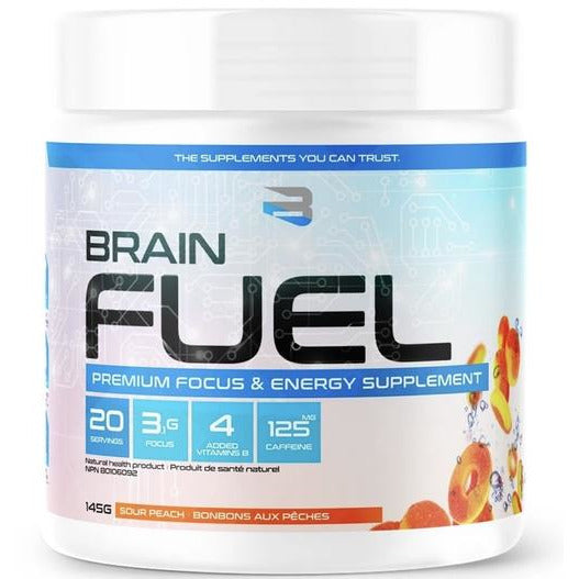 Believe Supplements Brain Fuel Nootropic (20 servings) believe-brain-fuel-20-servings Nootropic Sour Peach Believe Supplements