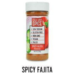 Oh My Spice Seasoning Protein Snacks Spicy Fajita BEST BY AUGUST 3/2022 Oh my spice