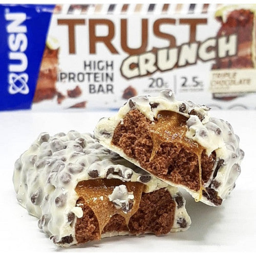 USN Crunch Protein Bar (1 bar) Protein Snacks Salted Caramel Peanut,Fudge Brownie BEST BY AUG  2023,Cookies & Cream BEST BY SEPT 2023,Triple Chocolate BEST BY JULY 2023,Cherry Chocolate BEST BY JULY 2023 USN
