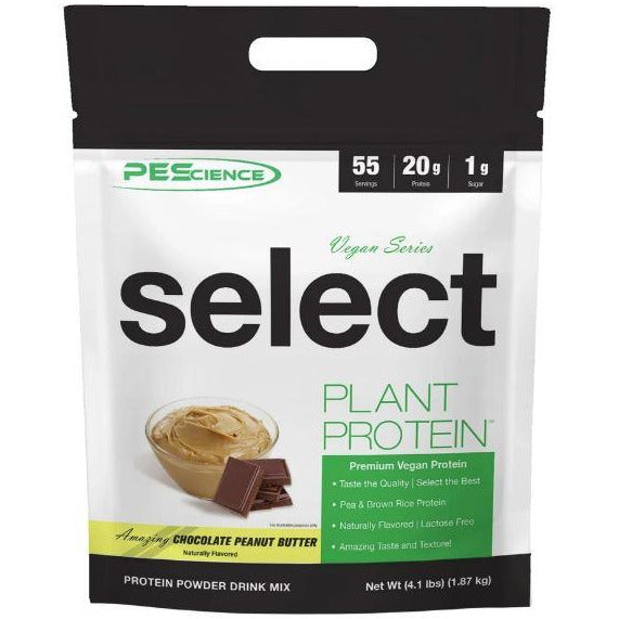 PEScience Select Vegan Protein (55 servings) Vegan Protein Amazing Chocolate Peanut Butter PEScience